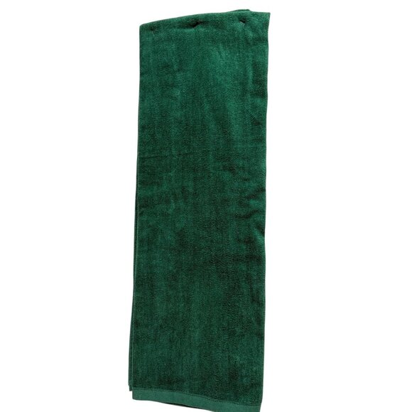 Holiday Towels Bath Set of Three Green Embroidered Bow Holly Candlestick Motif - Picture 5 of 10